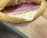 油揚げでキャベーコンチーズホットサンド風作り方5写真