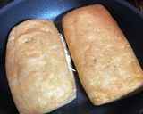 油揚げでキャベーコンチーズホットサンド風作り方6写真