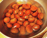 簡単！しっとり！栗の甘露煮（渋皮煮）作り方1写真