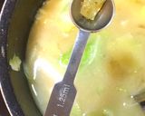 柚子胡椒香るささみと春キャベツのお味噌汁作り方14写真