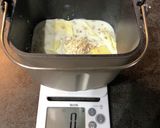 早焼き　オートミール　はちみつみるくパン作り方1写真