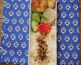 ヨウサマの減塩はんぺんの蓮根詰め弁当作り方8写真