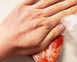 天然いちご花見クッキー♡さくら型作り方3写真