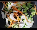 エビ炒めうどん作り方3写真