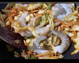 エビ炒めうどん作り方5写真