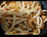 エビ炒めうどん作り方7写真
