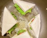 はんぺんの明太チーズはさみ焼き作り方4写真