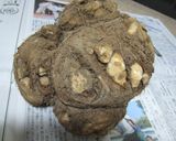 リメイク　やつがしら　里いも煮　チーズ焼作り方12写真