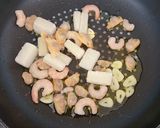 【簡単】魚介のトマトソースパスタ作り方2写真