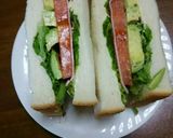 トマトとアボカドのサンドイッチ作り方7写真