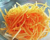 豆腐と春菊の韓国風サラダ作り方1写真