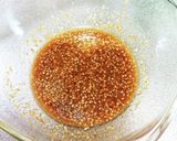 豆腐と春菊の韓国風サラダ作り方4写真