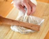 ゆかり風味のササミとたたきごぼう作り方4写真