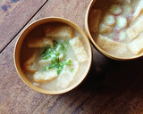とろ〜り★長芋と薄揚げのお味噌汁作り方6写真