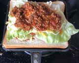 タコス風ホットサンド作り方6写真