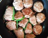 シイタケとピーマンの肉詰め作り方7写真