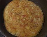 里芋の皮剥きのコツと、お好み焼き作り方9写真