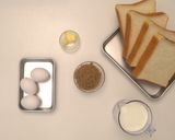 黒糖フレンチトースト作り方1写真