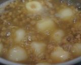 里芋と大豆ミートのひき肉あんかけ作り方5写真