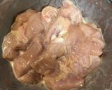 鶏胸肉の梅大葉和え作り方3写真