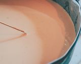 95℃ 桜餡入り 春の香りチーズケーキ作り方20写真