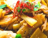 ウドの美味しい食べ方♡豚肉とウドの甘辛煮作り方12写真