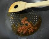 辛さ控えめ 旨辛台湾肉冷やしうどん作り方2写真