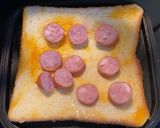 クロックムッシュ風のホットサンド作り方3写真