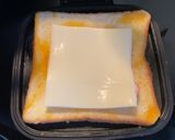 クロックムッシュ風のホットサンド作り方4写真