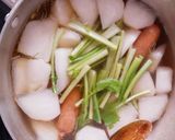 簡単♪かぶのローズマリー風スープ作り方7写真