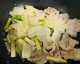 ウドの美味しい食べ方♡豚肉とウドの甘辛煮作り方8写真