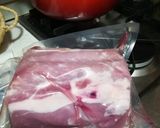 簡単！アリスタ（豚ブロックの煮込み）作り方1写真