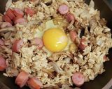 【ダイエット飯】オートミールのチャーハン作り方4写真