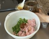ほうれん草の米粉餃子　ザワークラウト入り作り方3写真