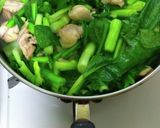 鶏肉と小松菜の中華あんかけ☆作り方2写真