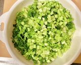 かぶの葉の明太子炒め【ご飯のお供】作り方1写真