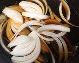 お惣菜トンカツと新玉ねぎで簡単☆カツ煮作り方6写真