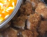 お惣菜トンカツと新玉ねぎで簡単☆カツ煮作り方8写真