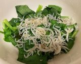 レンジで簡単一品！ほうれん草のしらす和え作り方3写真
