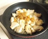 鶏むねと福神漬けとニラの炒め物作り方6写真