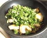 鶏むねと福神漬けとニラの炒め物作り方7写真
