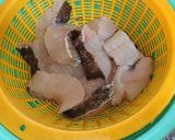鱈ハラスの塩焼き朝御飯作り方3写真