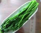 からし菜のマヨ醤油＋七味和え作り方1写真