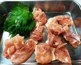 湘南ゴールドと鶏の香草焼き作り方1写真
