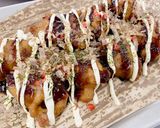 からあげdeたこ焼き風！？作り方4写真