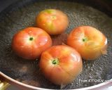 簡単★白だし仕立てのトマトのおひたし作り方3写真