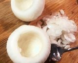 新玉ねぎのファルシ - 玉ねぎの肉詰め作り方2写真