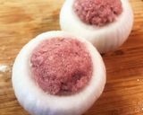 新玉ねぎのファルシ - 玉ねぎの肉詰め作り方3写真