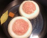 新玉ねぎのファルシ - 玉ねぎの肉詰め作り方4写真
