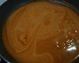 海老のトマトクリームソースのフェトチーネ作り方8写真